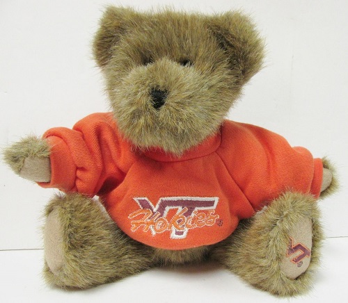 Boyds 919538<br> "Hokie" Virginia Tech Bear<br>(Click on picture for full details)<br>